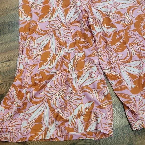Petal & Pup Dopamine Bold Printed Retro Palazzo Wide Leg Cropped High Waisted XL - Picture 2 of 5